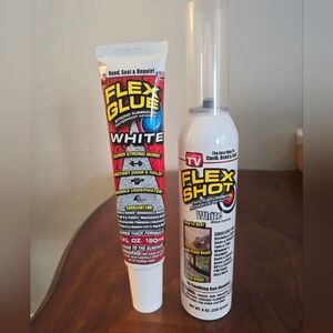 New! Flex Glue and Flex Shot White Adhesive Set
